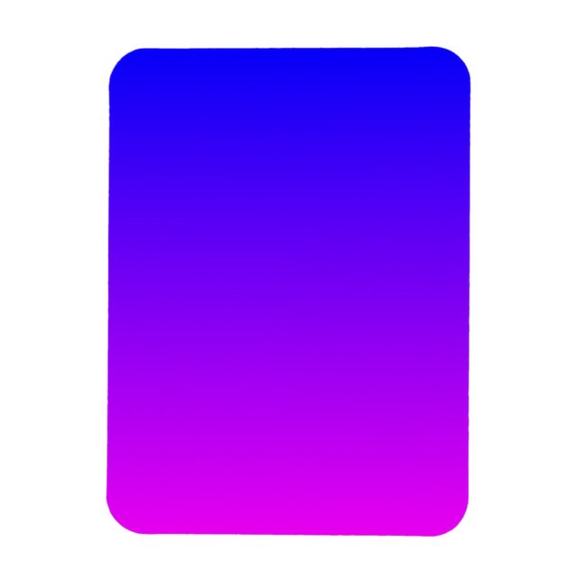 Blue Magenta Gradient Magnet (Vertical)