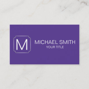Blue-magenta violet colour background business card