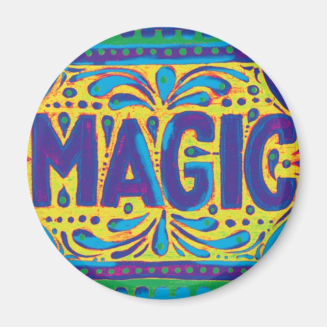 Blue Magic Magnet (Front)