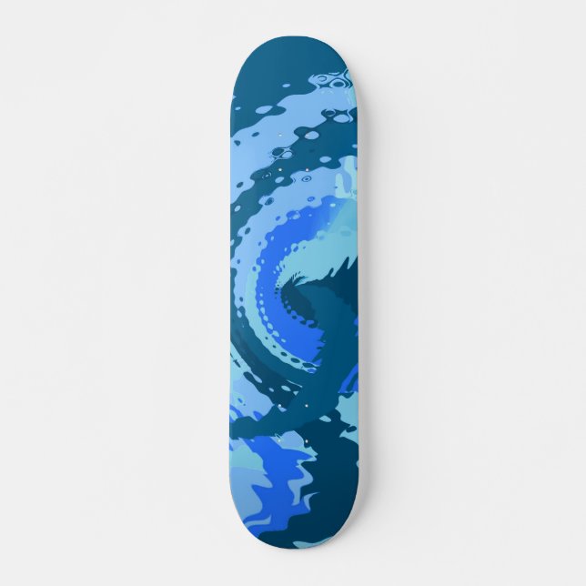 Blue Magic Skateboard Deck (Front)