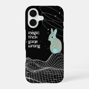 Blue Magic Trick Bunny Rabbit Meme  iPhone 16 Case