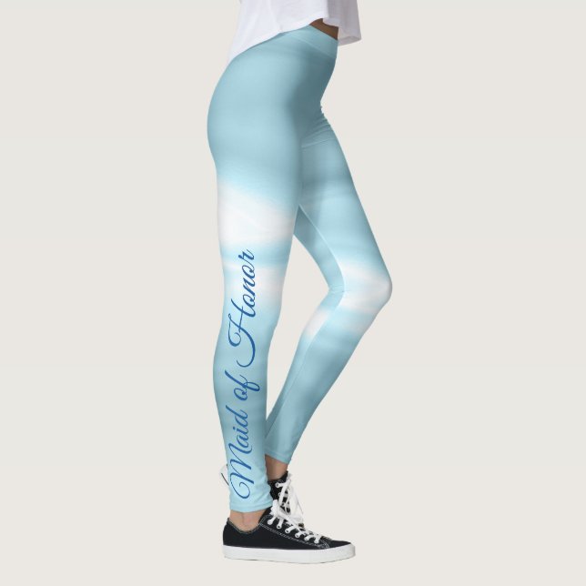 Blue Maid of Honour Party Leggings (Right)