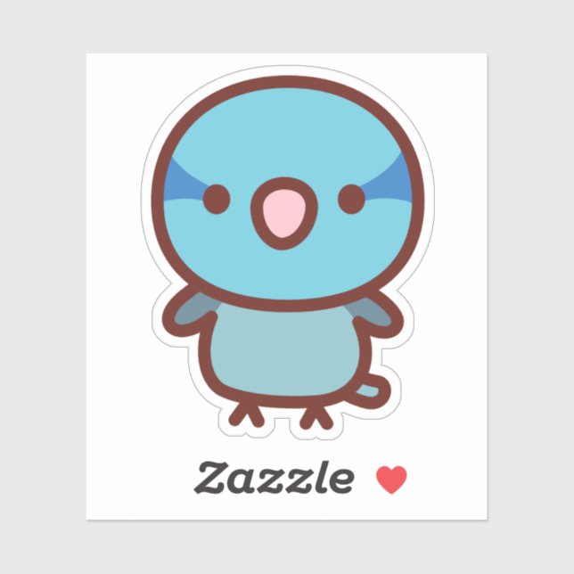 Blue male Pacific parrotlet (Sheet)