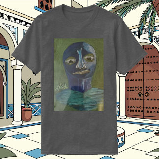 Blue Man Deciding T-Shirt