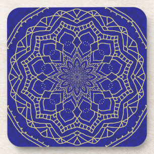 Blue Mandala Coaster