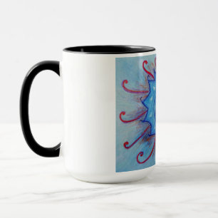 Blue Mandala Combo Mug
