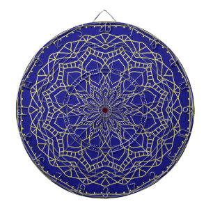 Blue Mandala Dartboard