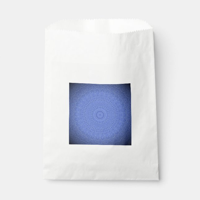 Blue Mandala Favour Bag (Front)