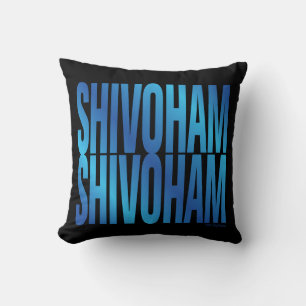 Blue Mantra Shivoham Shivoham Black Throw Pillow