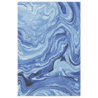 Blue Marble Agate Swirl Stone Gift Wrap Tissue