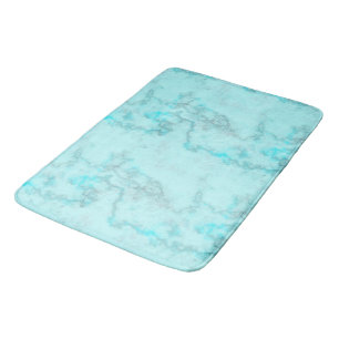 Blue Marble Bath Mat
