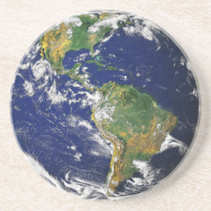 Blue Marble beverage Coaster