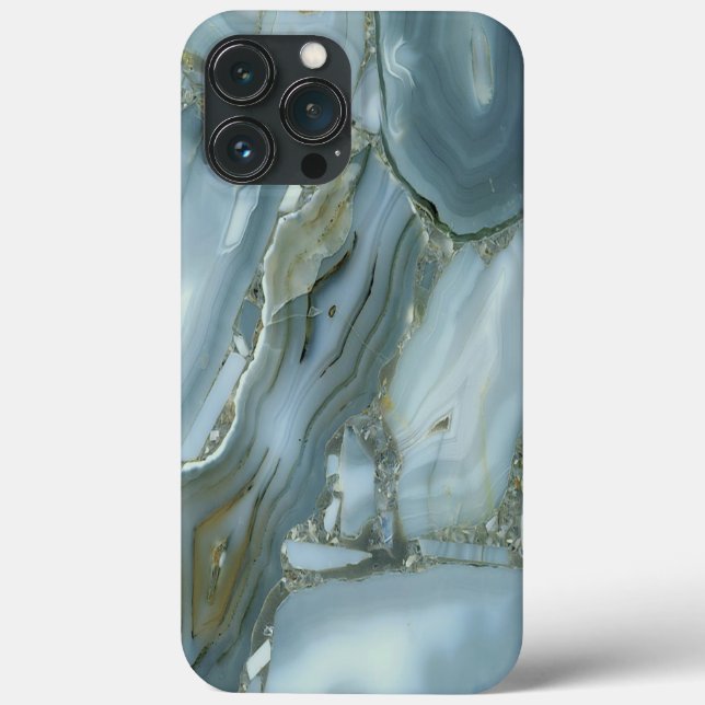 Blue Marble Design iPhone Case (Back)