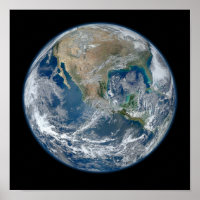 Blue Marble - Earth Seen From Space