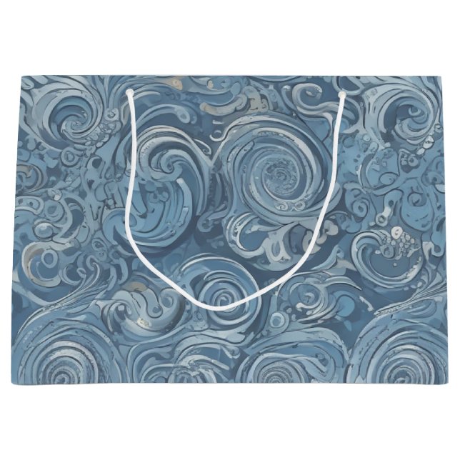 Blue Marble Gift Bag (Front)