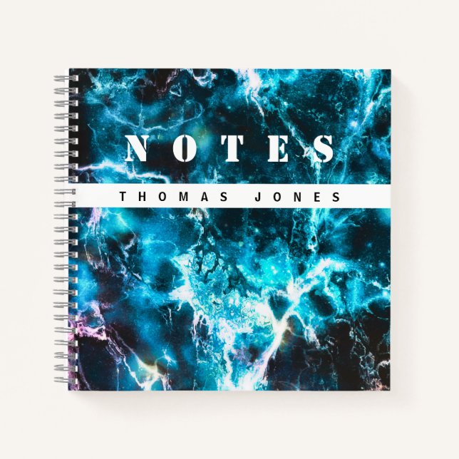 Blue Marble Notebook (Front)