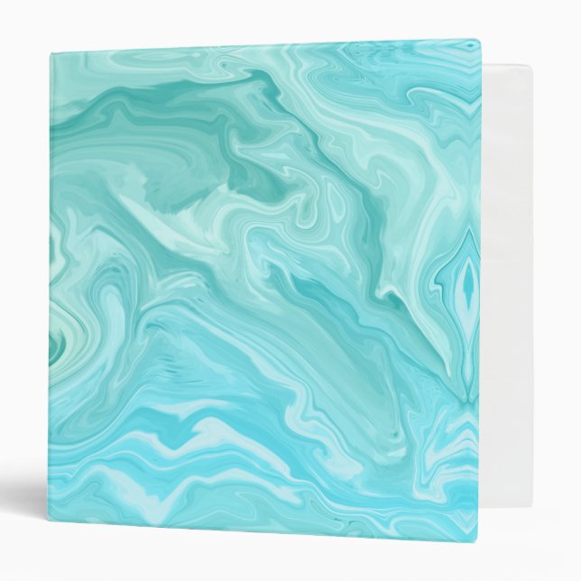 Blue Marble Pattern Binder (Front/Inside)