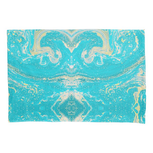 Blue Marble Pillowcase (Front)