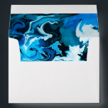 Blue Marble Star of David Custom Bar Bat Mitzvah Envelope<br><div class="desc">Perfect envelope for a bat mitzvah, bar mitzvah or other Jewish celebration! Hand made abstract art for you on the front and back side! FULLY CUSTOMIZABLE! Click on “Personalize” above to edit the text. Click "edit using design tool" to adjust the fonts, colours and placements and to delete the inside,...</div>