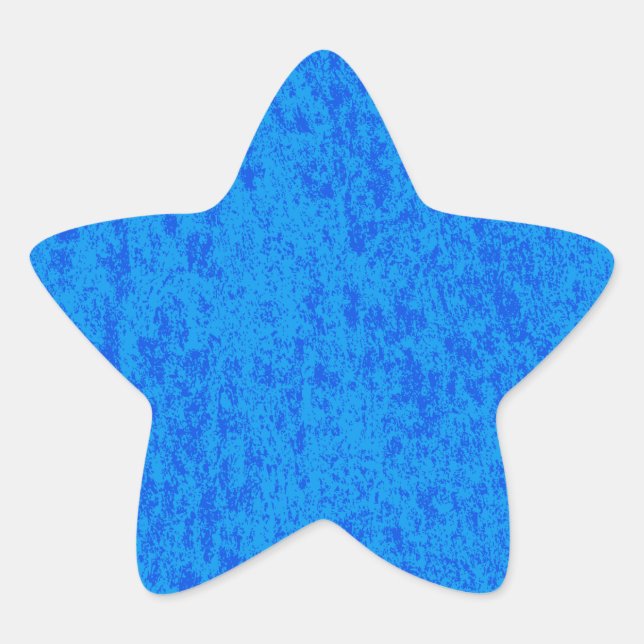 Blue Marble Star Sticker (Front)