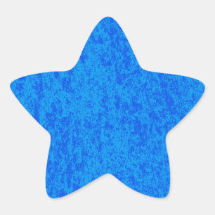Blue Marble Star Sticker