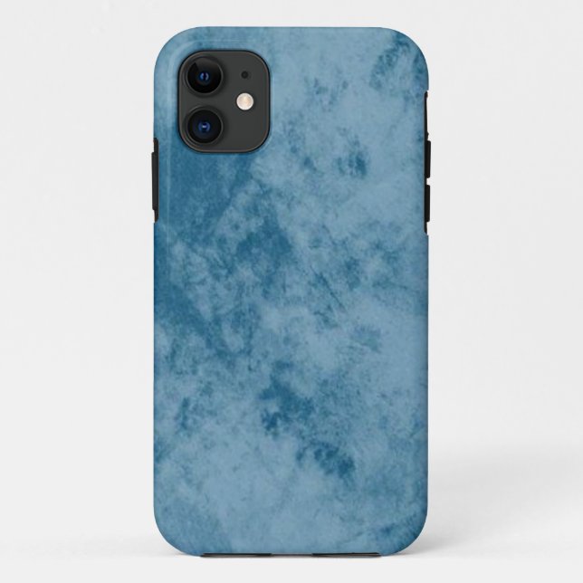 blue marble stone Case-Mate Tough Apple iPhone Case (Back)