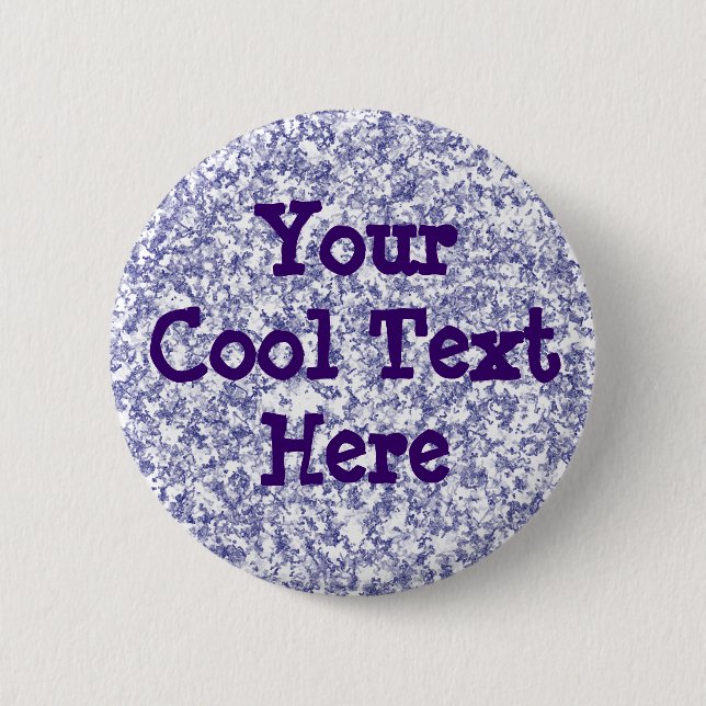 Blue Marble - Template 2 Inch Round Button (Front)