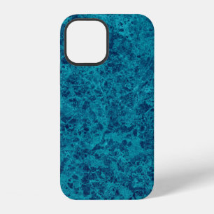 Blue Marble Terrazzo Structure iPhone 12 Case