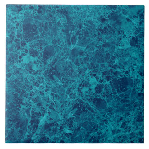 Blue Marble Terrazzo Structure Tile