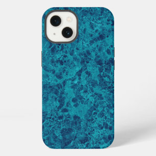 Blue Marble Terrazzo Texture  iPhone 13 Case