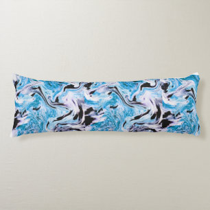 Blue Marble Texture Body Pillow