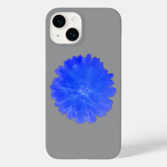 Blue Marigold Case-Mate iPhone Case (Back)