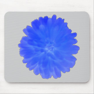 Blue Marigold Mousepad
