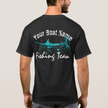 Blue Marlin Fishing Team Design