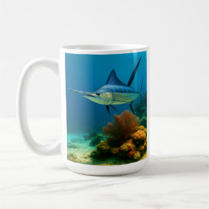 Blue Marlin Glide Coffee Mug