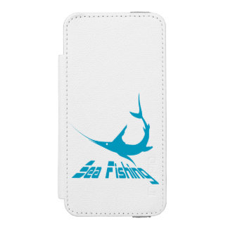 Blue marlin incipio watson™ iPhone 5 wallet case