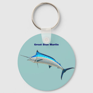 Blue Marlin Keychain