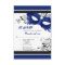 Blue Masquerade Mask Sweet 16 R.S.V.P. Card