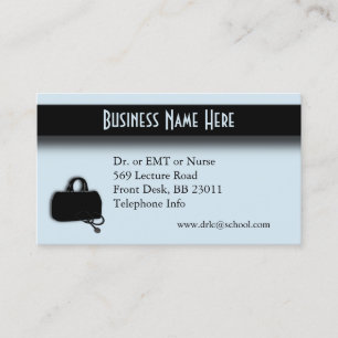 Blue Medical Business Card