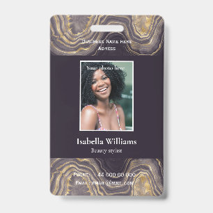 Blue Medical Facility or Business Member Badge