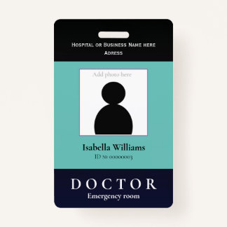 Blue Médicale Facility ou Business Member Badge