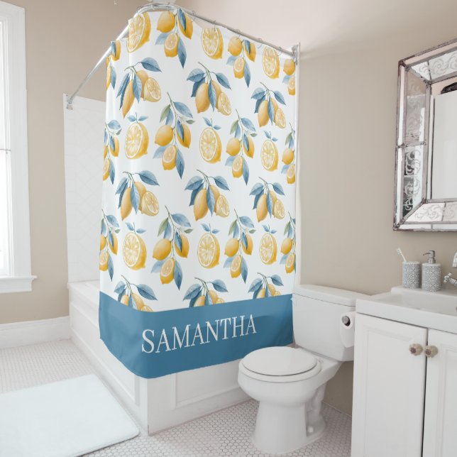 Blue Mediterranean Lemon Pattern Name  (In Situ)