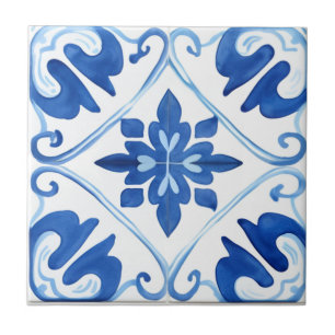 Blue Mediterranean  Tile
