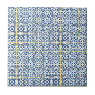 Blue Mediterranean  Tile