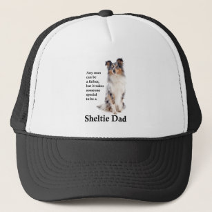 Blue Merle Sheltie Dad Hat