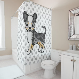 Blue Merle Smooth Coat Chihuahua Cute Dog & Paws