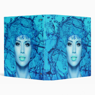 Blue Mermaid Binder