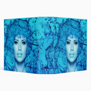 Blue Mermaid Binder