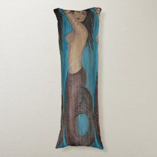 blue mermaid body pillow