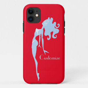 Blue Mermaid Swimmer Thunder_Cove  iPhone 11 Case